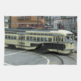 San Francisco Cable Car Tea Towel