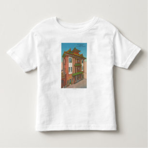 San Francisco, CAKong Chow Temple in Chinatown Toddler T-Shirt