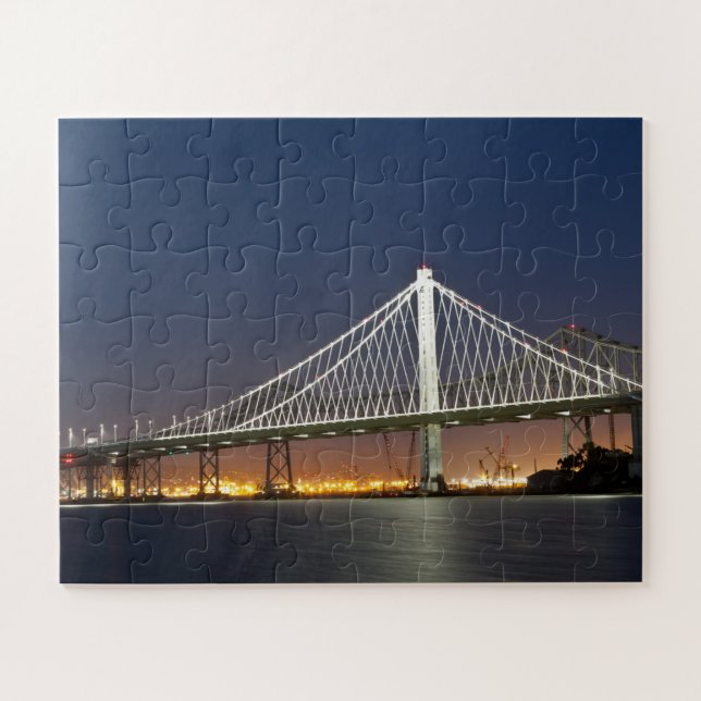 San Francisco California Bay Bridge Jigsaw Puzzle (Horizontal)