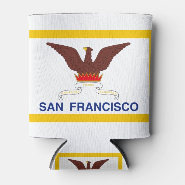 San Francisco California Can Cooler (Front)