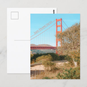 San Francisco California Film Photography Postcard