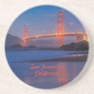 San Francisco California Golden Gate Bridge Coaster