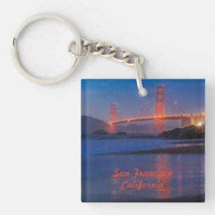San Francisco California Golden Gate Bridge Key Ring