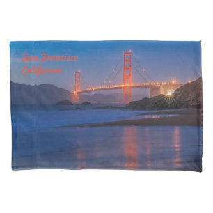 San Francisco California Golden Gate Bridge Pillowcase
