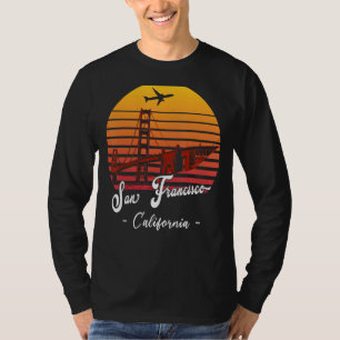 San Francisco California Golden Gate Bridge Souven T-Shirt