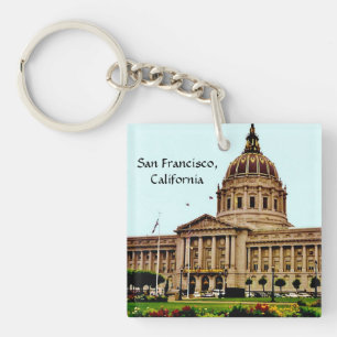 San Francisco, California Key Ring
