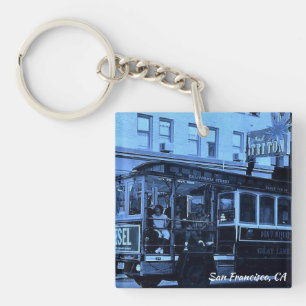 San Francisco, California Key Ring