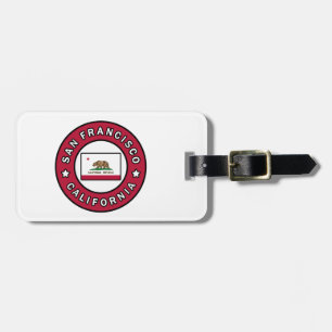 San Francisco California Luggage Tag