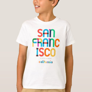 San Francisco California Mid Century, Pop Art, T-Shirt