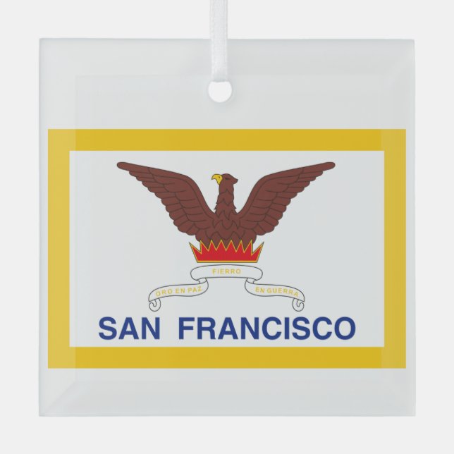San Francisco California Ornament (Front)