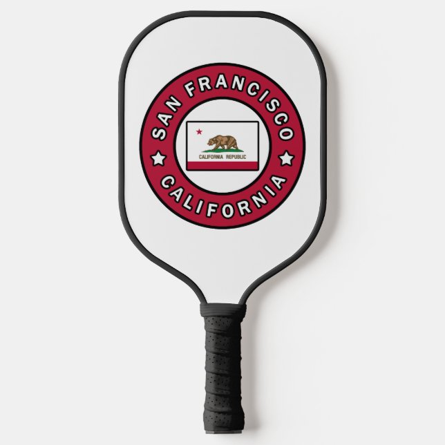 San Francisco California Pickleball Paddle (Front)