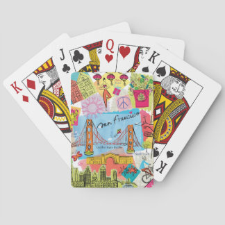 San Francisco, California Playing Cards