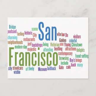 San Francisco California Postcard
