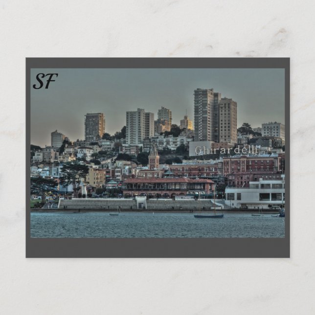 San Francisco California  Postcard (Front)