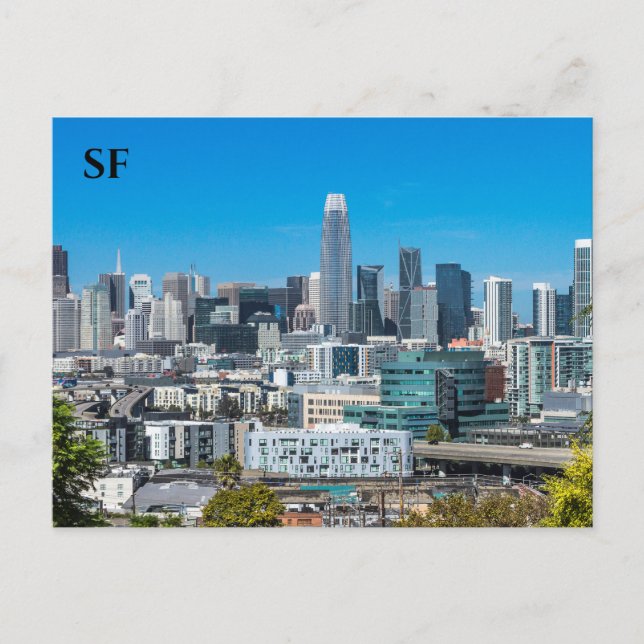 San Francisco California  Postcard (Front)