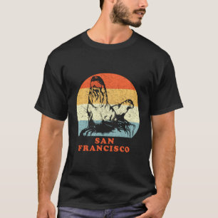 San Francisco California Seal Walrus T-Shirt