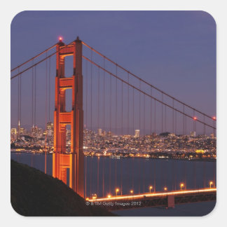 San Francisco, California Square Sticker
