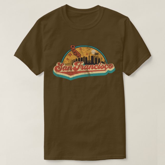 San Francisco, California T-Shirt (Design Front)