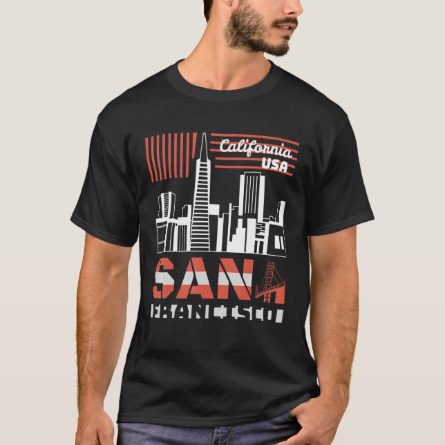 San Francisco California T-Shirt (Front)