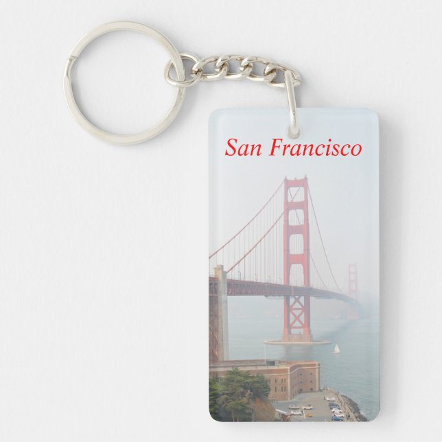 San Francisco, California, USA Key Ring (Front)