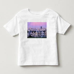 San Francisco, California. View of Victorian Toddler T-Shirt