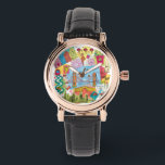 San Francisco, California Watch<br><div class="desc">Global Travel XI by Farida Zaman. Image features the city of San Francisco,  California with various famous landmarks and elements of the city. | SID23322</div>