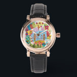 San Francisco, California Watch<br><div class="desc">Global Travel XI by Farida Zaman. Image features the city of San Francisco, California with various famous landmarks and elements of the city. | SID23322</div>