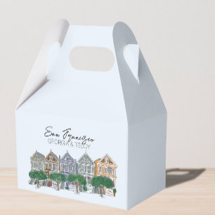 San Francisco, California Wedding welcome bag  Favour Box