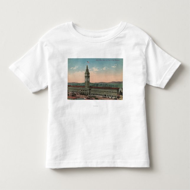 San Francisco, CAUnion Ferry Terminal Building Toddler T-Shirt (Front)