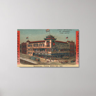 San Francisco, CAView of Nanking Fook Co. Canvas Print