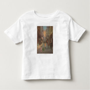 San Francisco, CAView of Old Chinatown Street Toddler T-Shirt