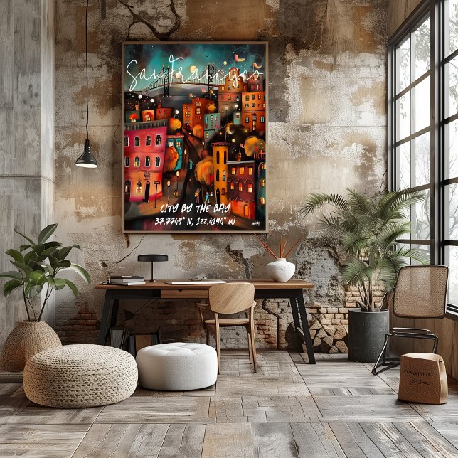 San Francisco: Charm of the Bay Poster (Creator Uploaded)