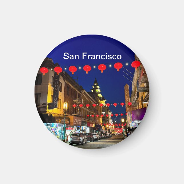 San Francisco Chinatown #11 Magnet  (Front)