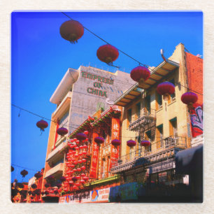 San Francisco Chinatown #4 Glass Coaster