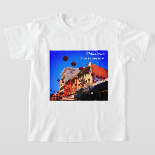 San Francisco Chinatown #4 T-shirt (Laydown)