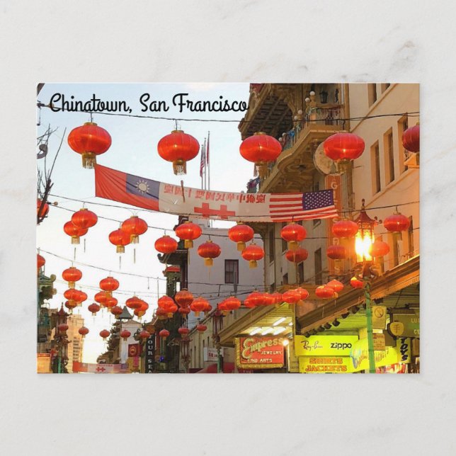 San Francisco Chinatown #5-2 Postcard (Front)