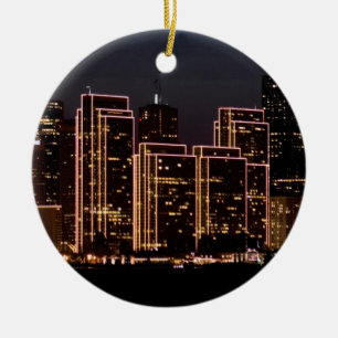 San Francisco Christmas Ceramic Tree Decoration
