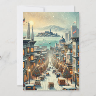 San Francisco Christmas Elegance - Card