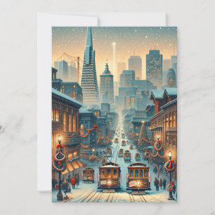 San Francisco Christmas Elegance - holiday card