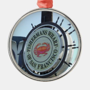 San Francisco Christmas Ornament