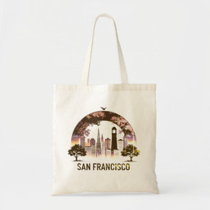 San Francisco City California USA Tote Bag