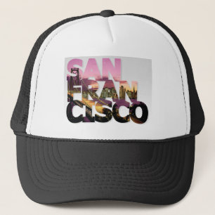 San Francisco City Design Trucker Hat