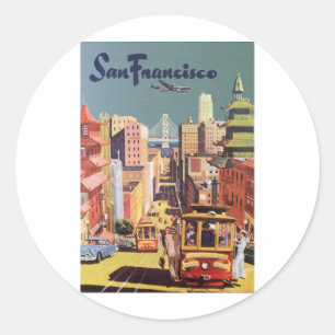 San Francisco Classic Round Sticker