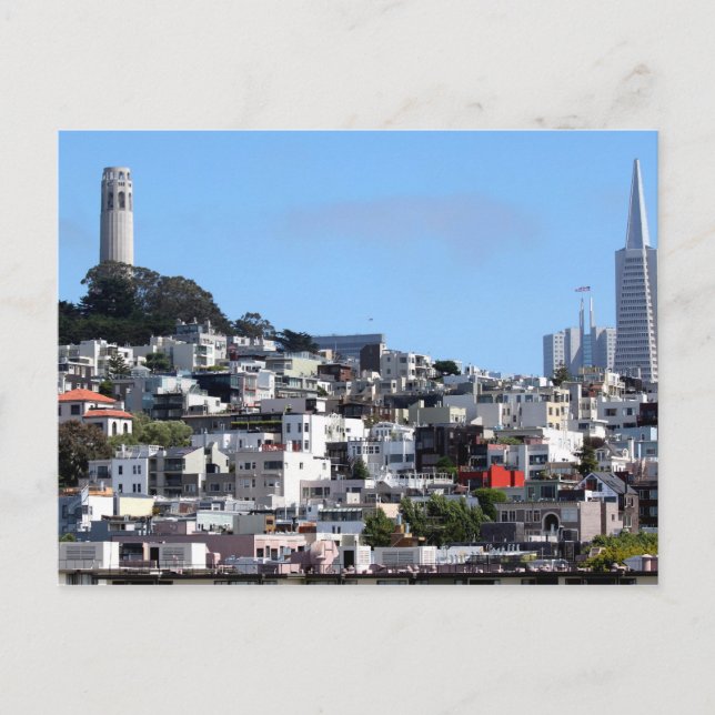 San Francisco Coit Tower Postcard (Front)