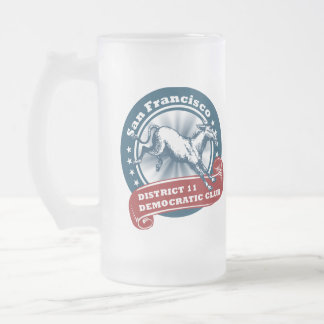 San Francisco D11 Democratic Club Beer Stein