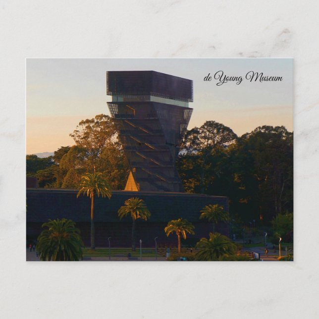 San Francisco de Young Museum #3-2 Postcard (Front)