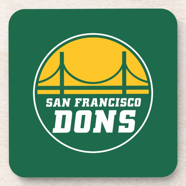 San Francisco Dons Coaster (Front)