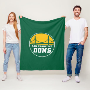 San Francisco Dons Fleece Blanket
