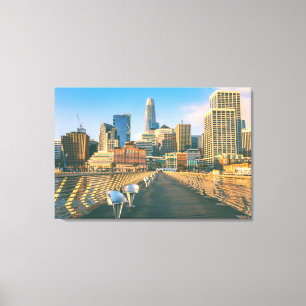 San Francisco Downtown Canvas Print