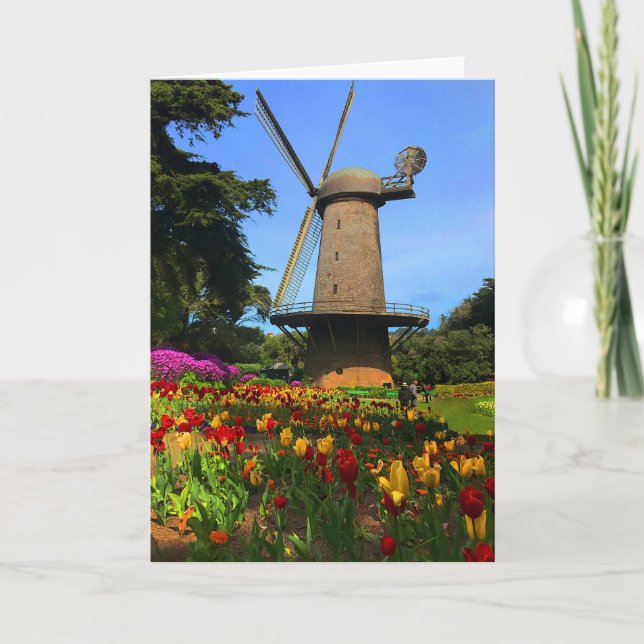 San Francisco Dutch Windmill #6 Card (Front)